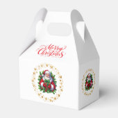 Kerstman Favor Geschenkdoos Bedankdoosjes (Achterkant)