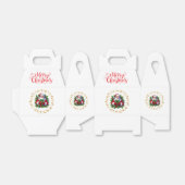 Kerstman Favor Geschenkdoos Bedankdoosjes (Uitgevouwen)