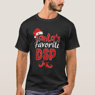 Kerstman Favoriete DSP Grappige Kerstmis T-shirt