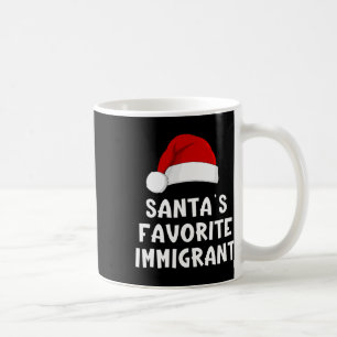 Kerstman Favoriete Immigrant Grappige Kerstmis T-s Koffiemok