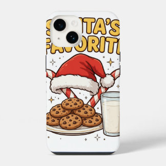 Kerstman Favoriete Kerst iPhone Hoesje iPhone 14 Hoesje