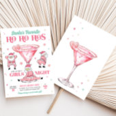 Kerstman Favoriete Meisjes Nacht Kerstfeest Kaart