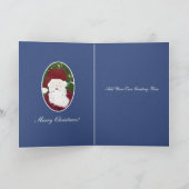 kerstman feestdagen kaart (Binnen)