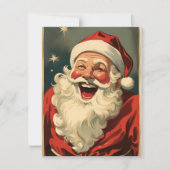  kerstman feestdagenkaart (Voorkant)