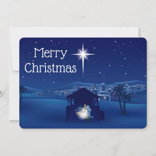 Kerstman Feestdagenkaart (Voorkant)