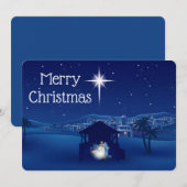 Kerstman Feestdagenkaart (Voorkant / Achterkant)