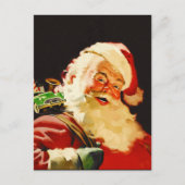  kerstman feestdagenkaart (Voorkant)