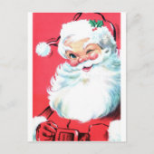 kerstman feestdagenkaart (Voorkant)