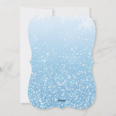 Kerstman  feestdagenkaart (Achterkant)