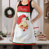 Kerstman Feestelijke Custom Christmas Schort