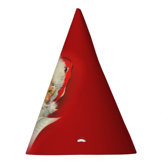  kerstman feesthoedjes (Rechts)