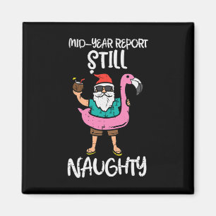Kerstman Flamingo Opblaasbaar Ding Nog Steeds Stou Magneet