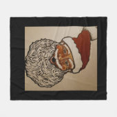 kerstman fleece deken (Voorkant (Horizontaal))