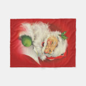  kerstman fleece deken (Voorkant (Horizontaal))