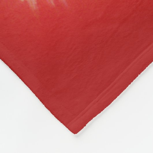  kerstman fleece deken (Hoek)