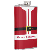 Kerstman Fles Heupfles (Rechts)
