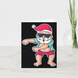Kerstman Floss Dans Kerst X-mas Cadeau  Kaart