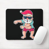 Kerstman Floss Dans Kerstmis X-mas Cadeau Muismat (Met muis)