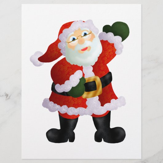 Kerstman Flyer (Voorkant)