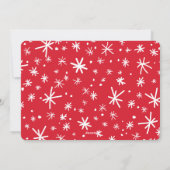 Kerstman... Funny Holiday-kerstfotokaart Feestdagenkaart (Achterkant)