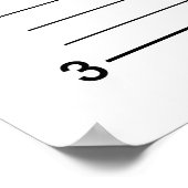 Kerstman Funny Mugshot Bad Santa's Dog Poster (Hoek)