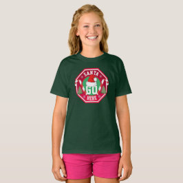 Kerstman Ga hier T-shirt