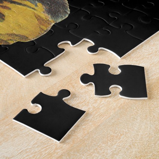 Kerstman gaat naar beneden schoorsteen Legpuzzel (Zijkant)