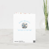 Kerstman gaat vissen (FOTO INVOEGEN) - Kaart / (Achterkant)