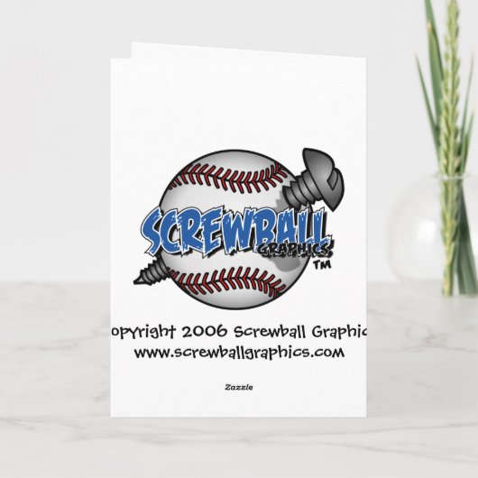 Kerstman gearresteerd voor Kaart (Achterkant)