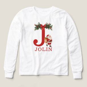 Kerstman Geborduurd en Naam Familie Matching