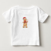 Kerstman Gebruinde Man T-shirt (Achterkant)