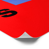 Kerstman geeft Cadeaus aan twee jonge Kittens Poster (Hoek)