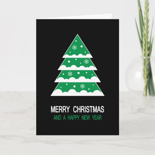 Kerstman Geek Kerstmis Grappig Liefde Cadeau Idee Kaart (Voorkant)