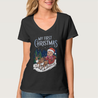 Kerstman Geit Chinees Nieuwjaar 2027 T-shirt