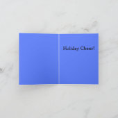 Kerstman gekleed als Kerstman Kaart (Binnen)