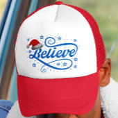 Kerstman geloven - Rode Kerstman hoed Trucker Pet