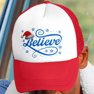 Kerstman geloven - Rode Kerstman hoed Trucker Pet