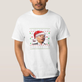 Kerstman Gelukkig Pasen Lelijk T-shirt