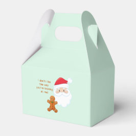 Kerstman & Gemberkoek Jongen Bedankdoosjes