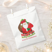 Kerstman gepersonaliseerde gunsttas bedankzakje (Geknipt)