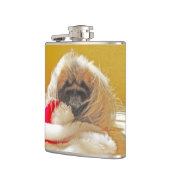 Kerstman gevangen heupfles (Links)