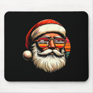 Kerstman gezicht Kerst Zonnebril Kerstmis Vader Mo Muismat