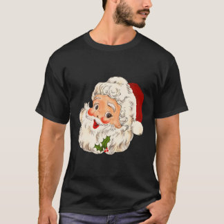 Kerstman Gezicht Kerstman T-shirt