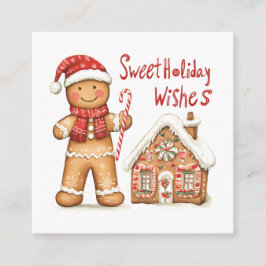 Kerstman Gingerbread Man Enclosure Kaart