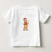 Kerstman Gingerbread Man T-shirt (Achterkant)
