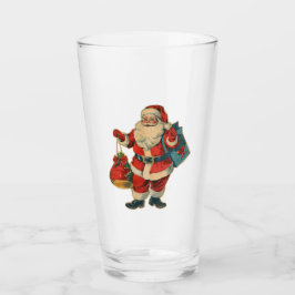 Kerstman glas