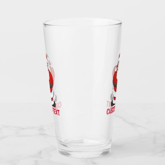 Kerstman Glas (Links)