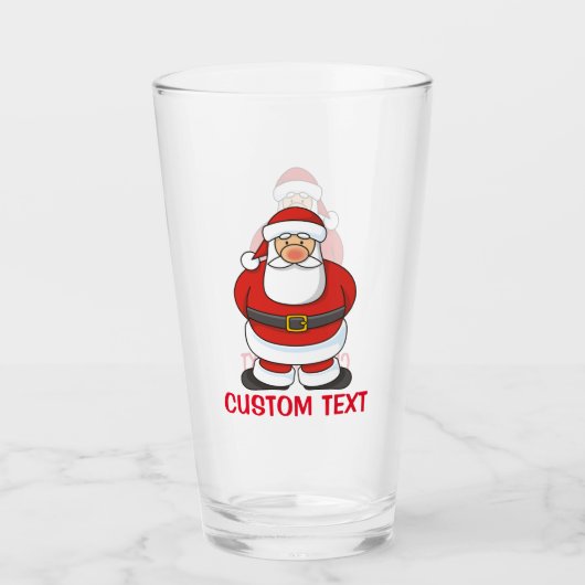 Kerstman Glas (Voorkant)