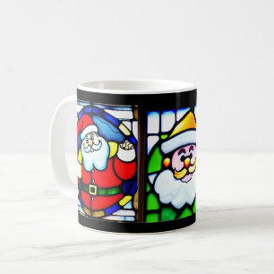 Kerstman Glas-in-Lood Mok