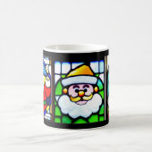 Kerstman Glas-in-Lood Mok (Center)